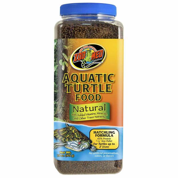 Zoo Med - Natural Aquatic Turtle Food - Hatchling Formula - 425 g