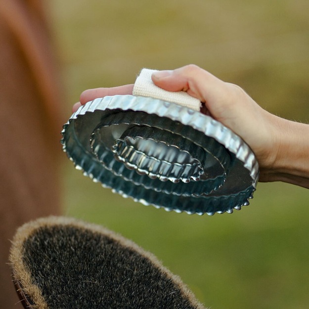 BORSTIQ - Oval curry comb