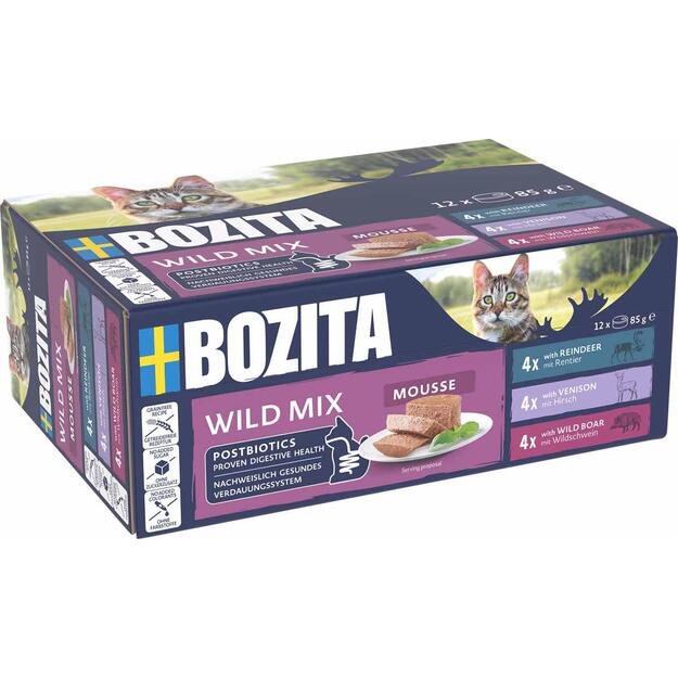 Bozita - Mousse Mixed Wild -12 x  85gr
