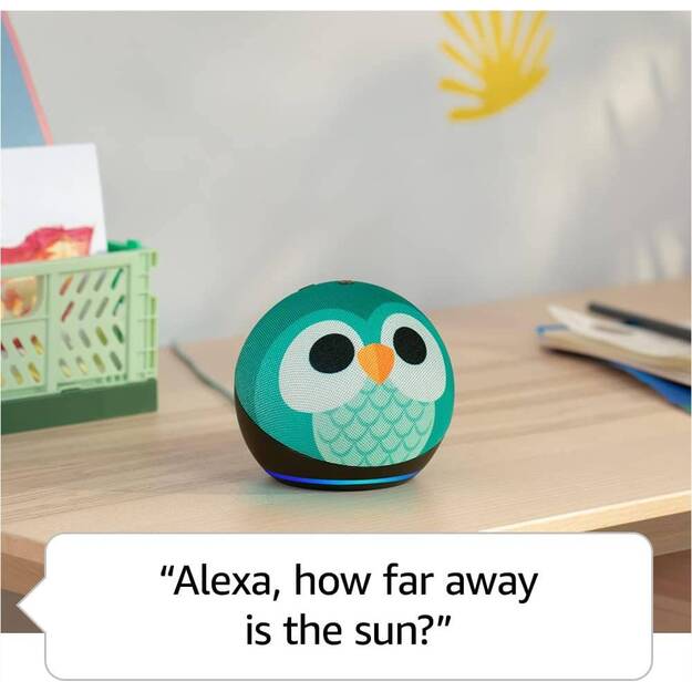 Amazon - Echo Dot Kids 5th Gen Owl Edition