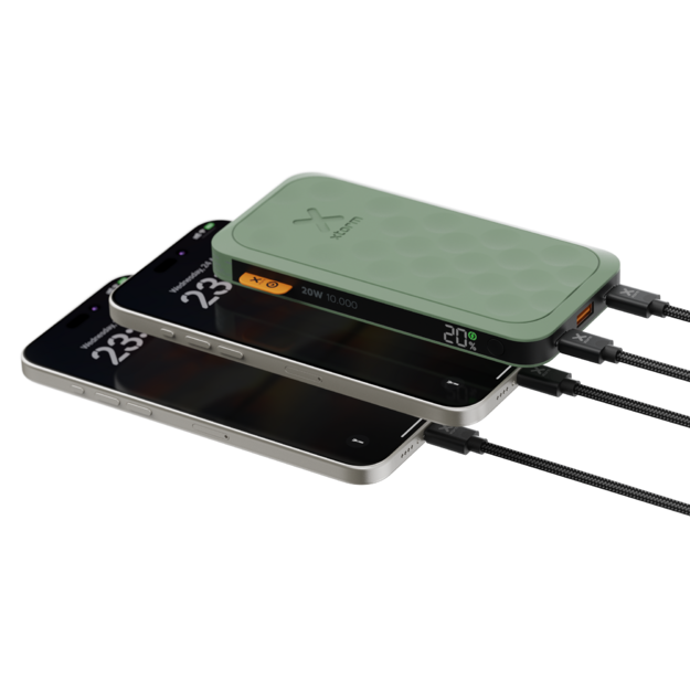 Xtorm - 20W Fuel Series Powerbank 10.000mAh - Sage Green