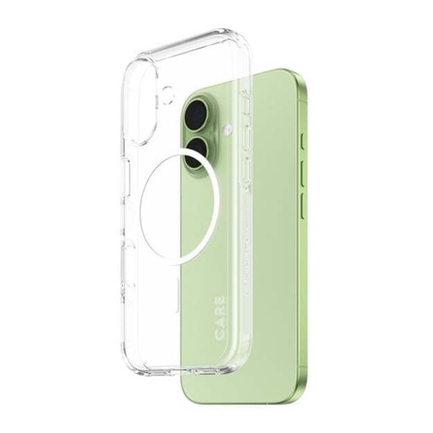 PanzerGlass - CARE Flagship Case Transparent Urban Explorer w. White MagSafe - iPhone 17