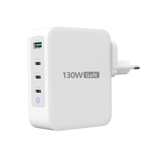J5create - 130W GaN USB-C 4-Port Charger - EU