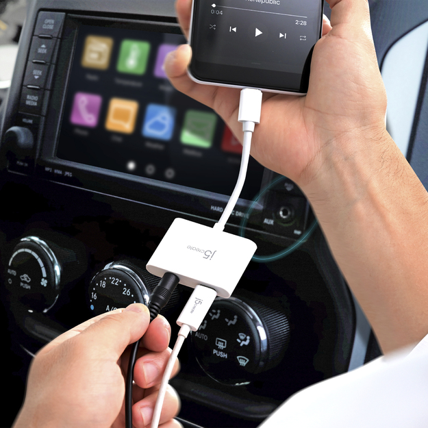 J5create - USB-C To 3.5mm Audio Adapter With Power Delivery