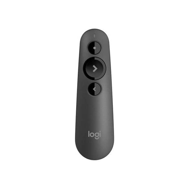 Logitech - R500s Laser Presentation Remote, Graphite