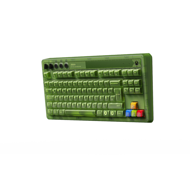 8Bitdo - Mechanical Keyboard Xbox Ed ISO (UK) - Green - 87 Keys Layout
