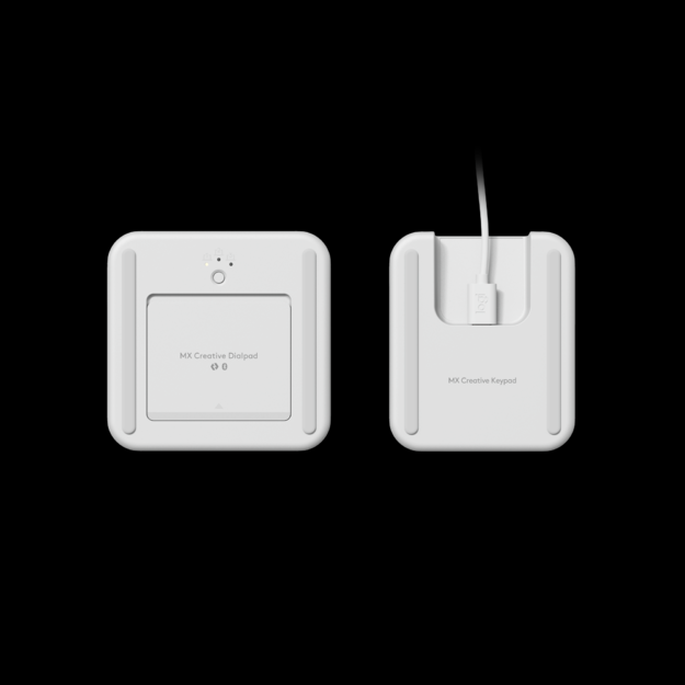 Logitech - MX Creative Console - Pale Grey