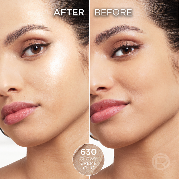 L'Oréal Professionnel - Lumi Le Glow Highlighter Stick - 630 Glowy Creme Chic - 6.5 g