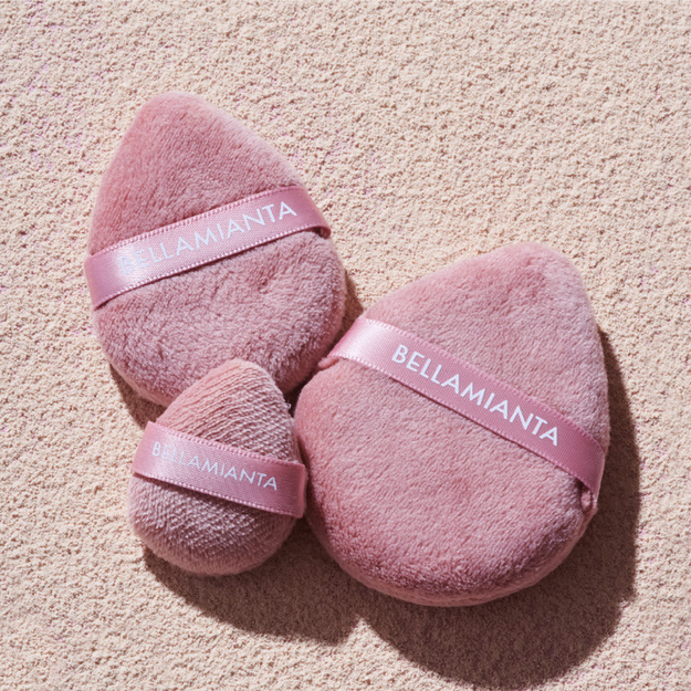 Bellamianta - Velvet Powder Puffs - 3 stk