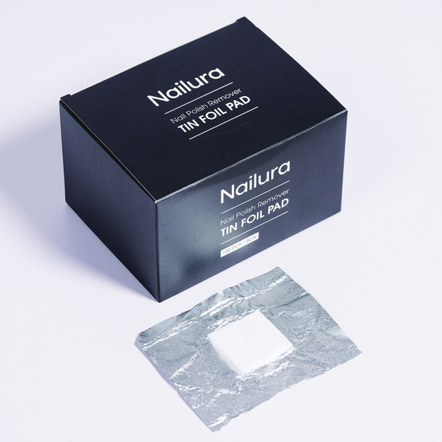 Nailura - Nail Polish Remover - Tin Foil Pad