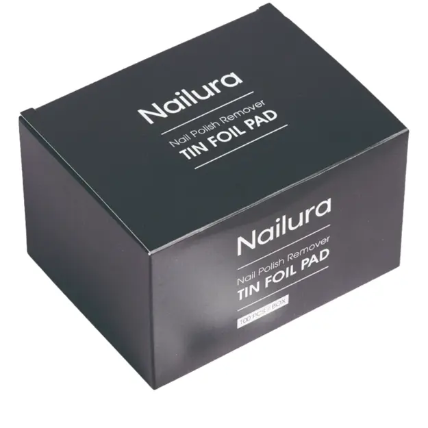 Nailura - Nail Polish Remover - Tin Foil Pad