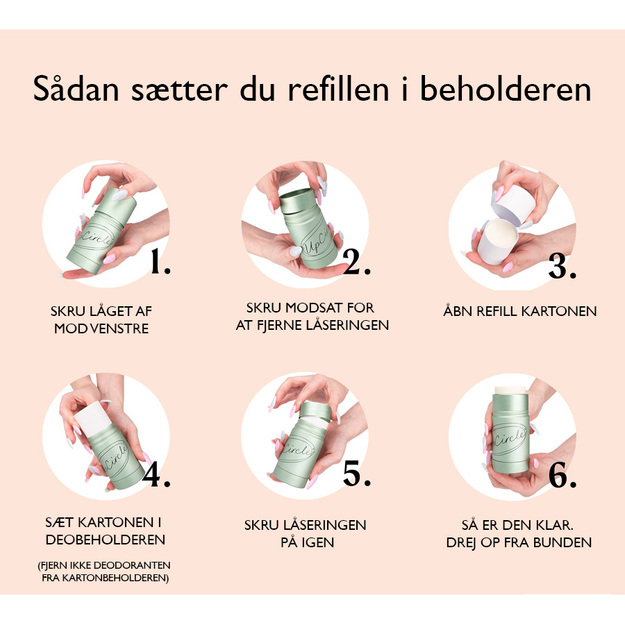 UpCircle - Refillable Deodorant - Macadamia + Bergamot - 41 g