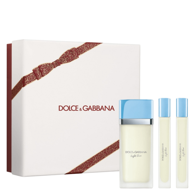Dolce & Gabbana - XMAS Light Blue EDT 50 ml +  EDT 10 ml +  EDT 10 ml - Gift set