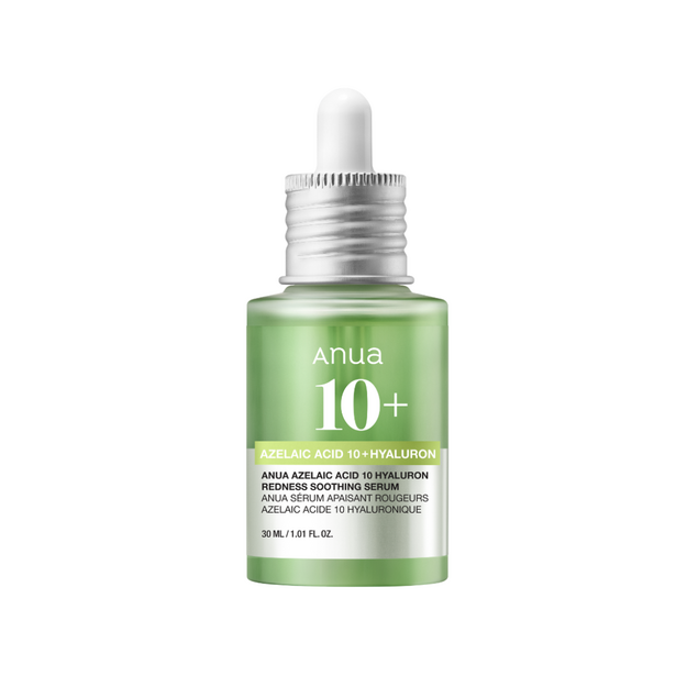Anua - Azelaic Acid 10 Hyaluron Redness Soothing Serum - Green - 30 ml