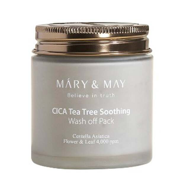 Mary&May - Cica Tea Tree Soothing Wash Off Pack - 125 g