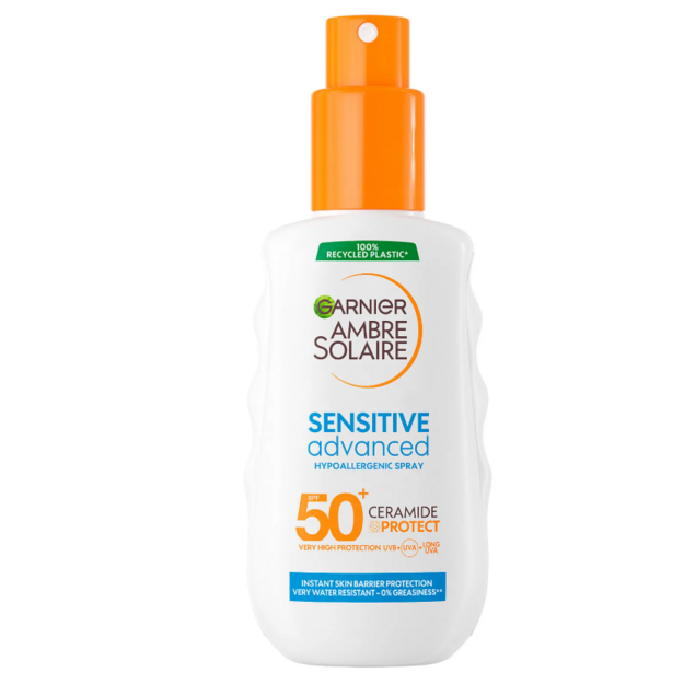 Garnier - Ambre Solaire Sensitive Advanced Hypoallergenic Spray - SPF 50+