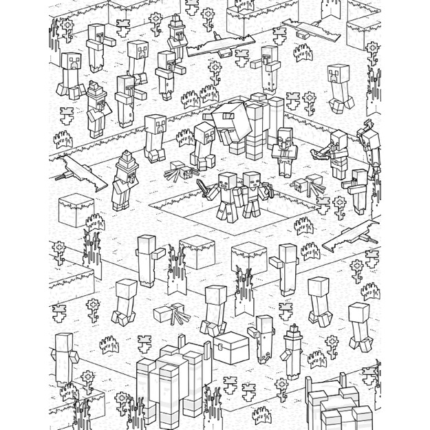 The Official Minecraft Coloring Book