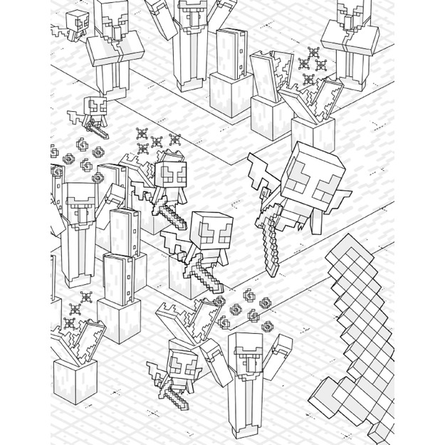 The Official Minecraft Coloring Book