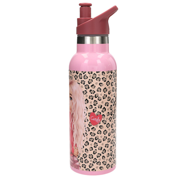 TOPModel - Drinking Bottle LEOHEART - Pink, Berry Red - 500 ml