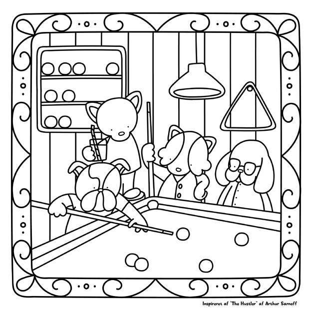 Cozy Coloring - Moshi Moshi: Cute & Cozy Art