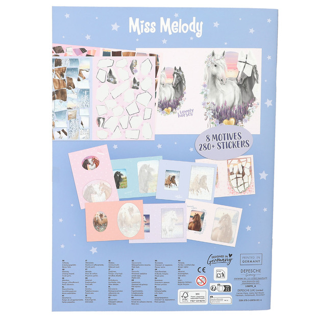 Miss Melody - Number Sticker (413879)