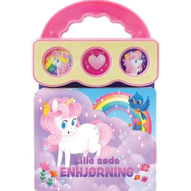 Bog med håndtag: Lille søde enhjørning