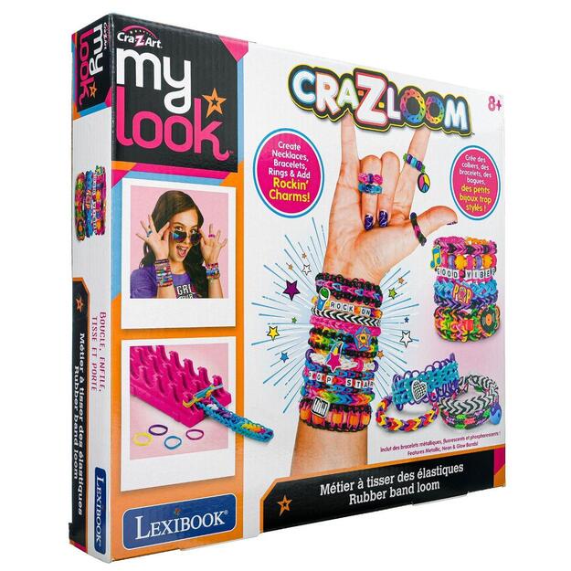 Cra-Z-Art - Rock 'n' roll Rubber Band Loom Bracelets (CRLOOM6)