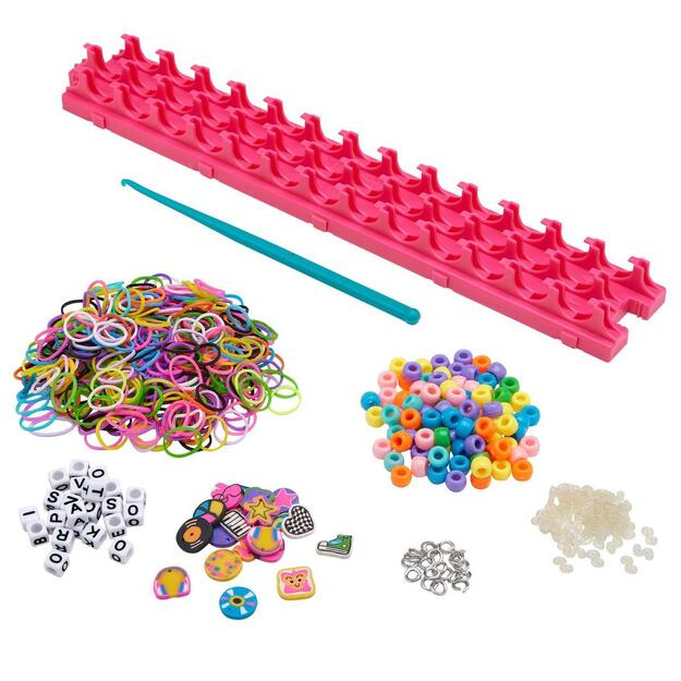 Cra-Z-Art - Rock 'n' roll Rubber Band Loom Bracelets (CRLOOM6)
