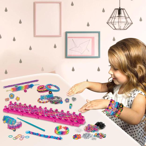 Cra-Z-Art - Rock 'n' roll Rubber Band Loom Bracelets (CRLOOM6)