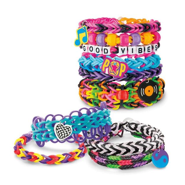 Cra-Z-Art - Rock 'n' roll Rubber Band Loom Bracelets (CRLOOM6)