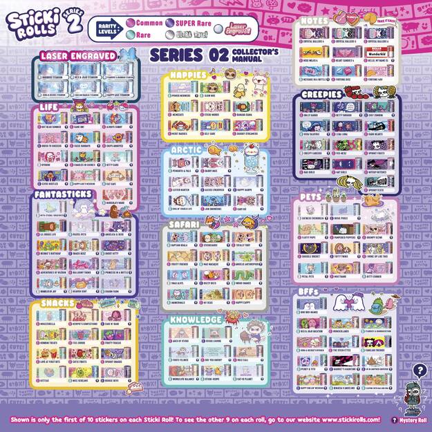 Sticki Rolls - Sticki Book S2 (SR201)