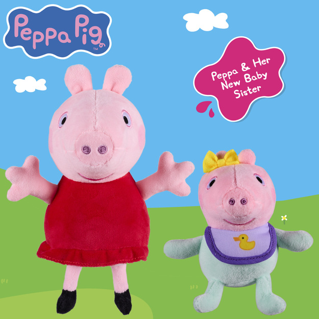 Peppa Pig - Plush 2pk (8422)