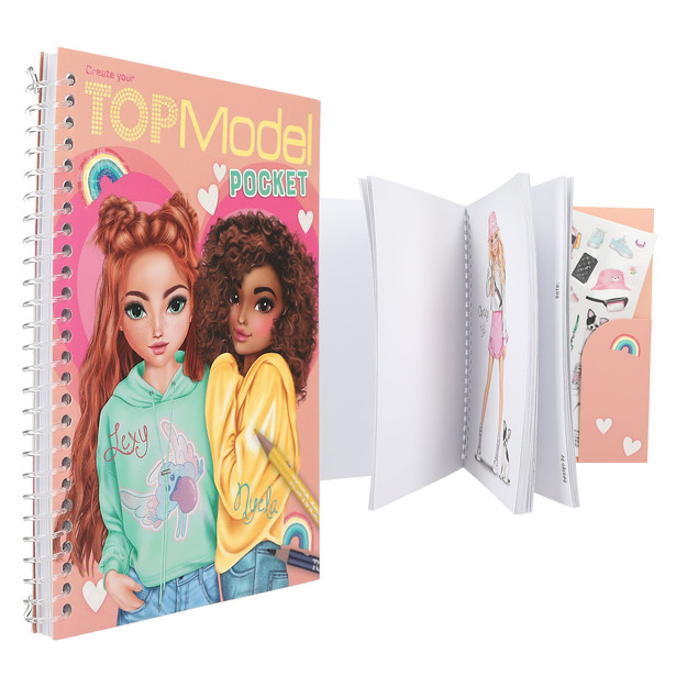 Topmodel - Pocket Colouring Book (0413165)