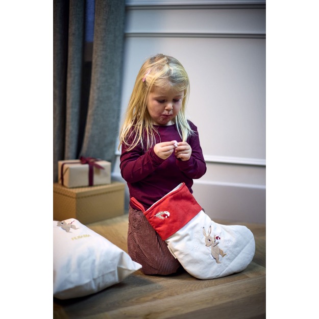 Filibabba - Embroidered stocking - Flerfarvet - 36-144 M (FI-03787)