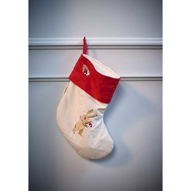 Filibabba - Embroidered stocking - Flerfarvet - 36-144 M (FI-03787)