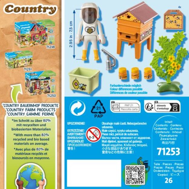 PLAYMOBIL - Beekeeper (71253)