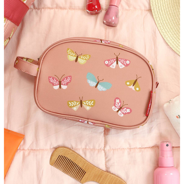 A little lovely company - Toilet bag - Butterﬂies - 20.5 x 14 x 9.5 cm