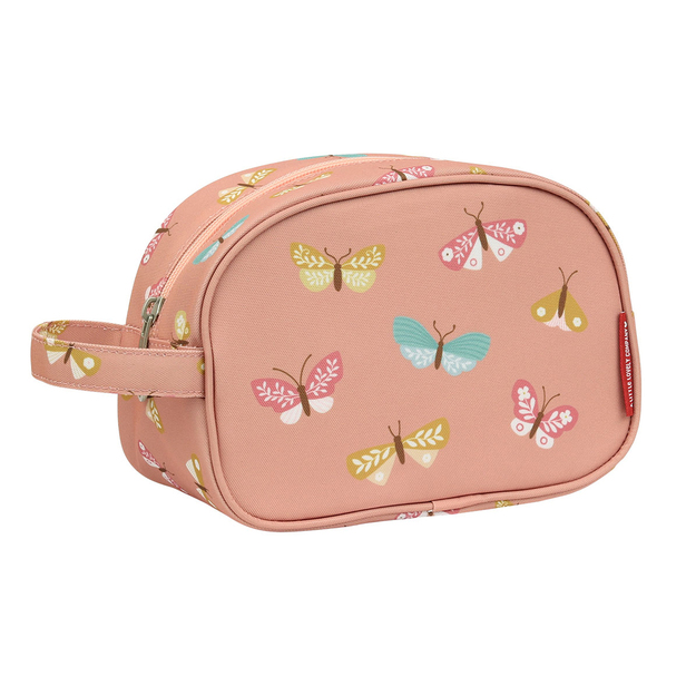 A little lovely company - Toilet bag - Butterﬂies - 20.5 x 14 x 9.5 cm