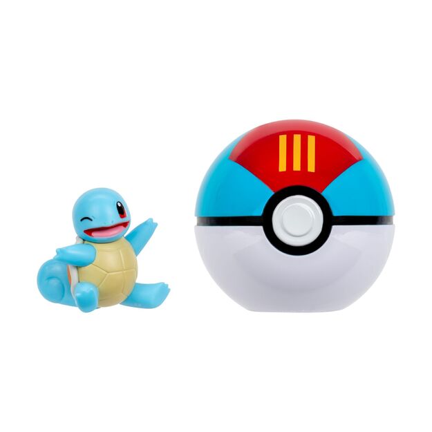 Pokémon - Clip N Go Squirtle with Lure Ball (PKW4164)