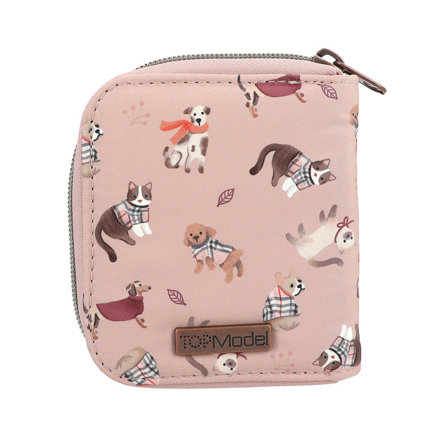 TOPModel - FUR EVER FRIENDS Purse - Powdery Pink and Copper