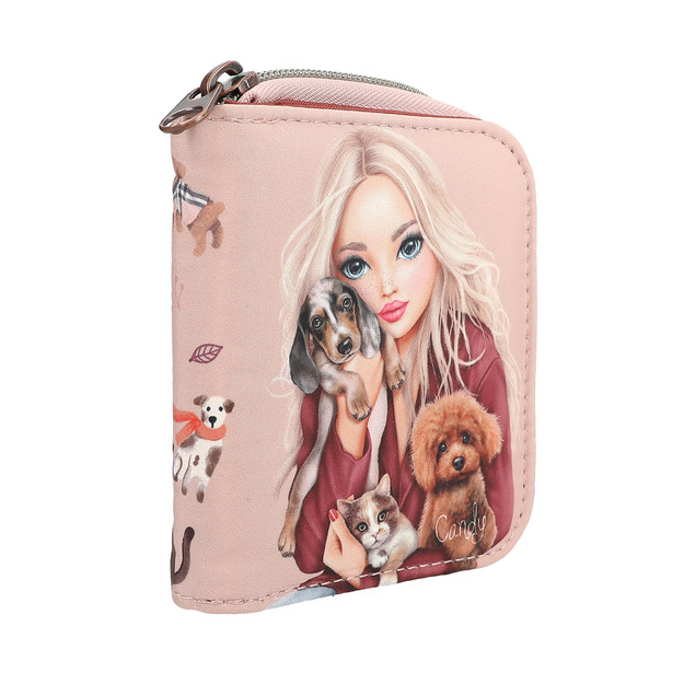 TOPModel - FUR EVER FRIENDS Purse - Powdery Pink and Copper