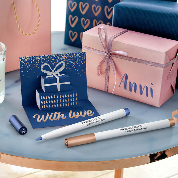 Faber-Castell - Creative Marker Gofa B - Happy Celebration - 6 pcs (161006)