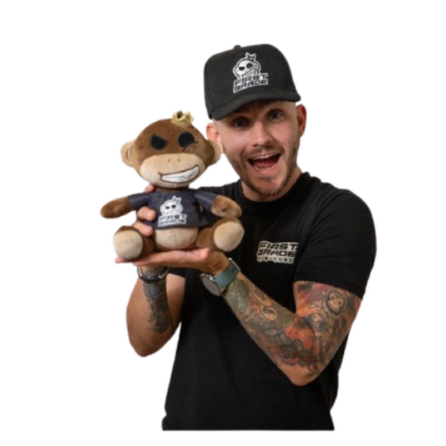 FIRSTGRADE - Monkey 20 cm (24-FG-SQUISH-20)