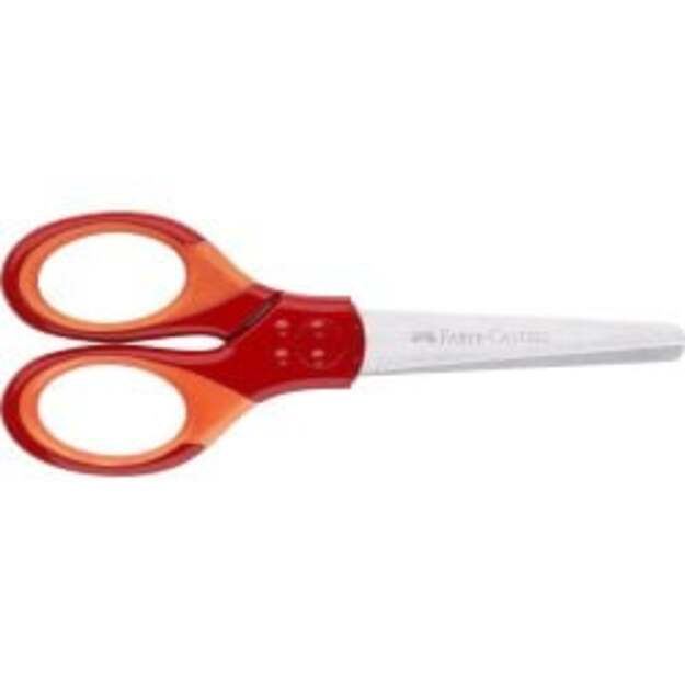 Faber-Castell - School scissors Grip - Red (181550)