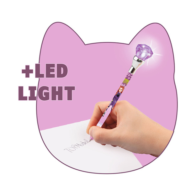 Topmodel - TOPModel Ballpen With Light Rebel Kitty - Purple, Pink (0413180)