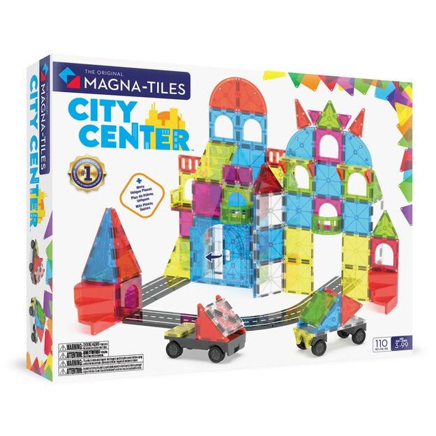 MAGNA-TILES - City Center 110 pcs. (90364F)