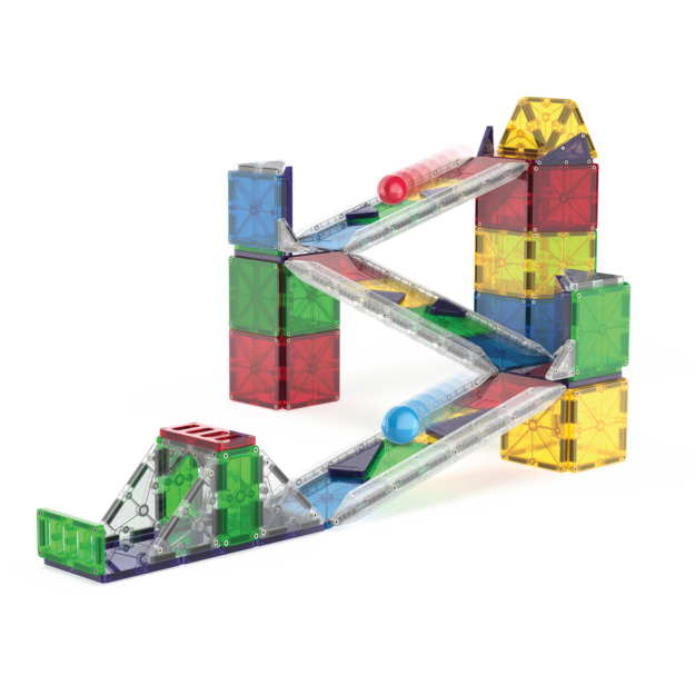 MAGNA-TILES - Rail Racers Deluxe™ 90 Piece Set (90361)
