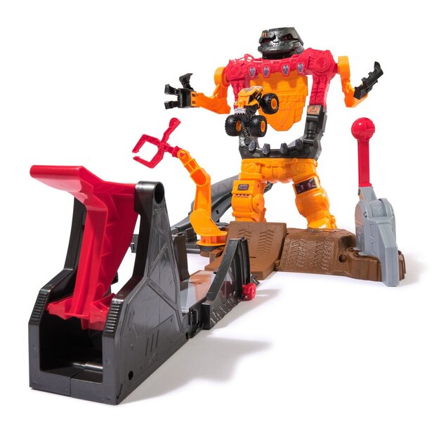 Monster Jam - 1:64 Smash & Bash Smashbot Playset (6072594)