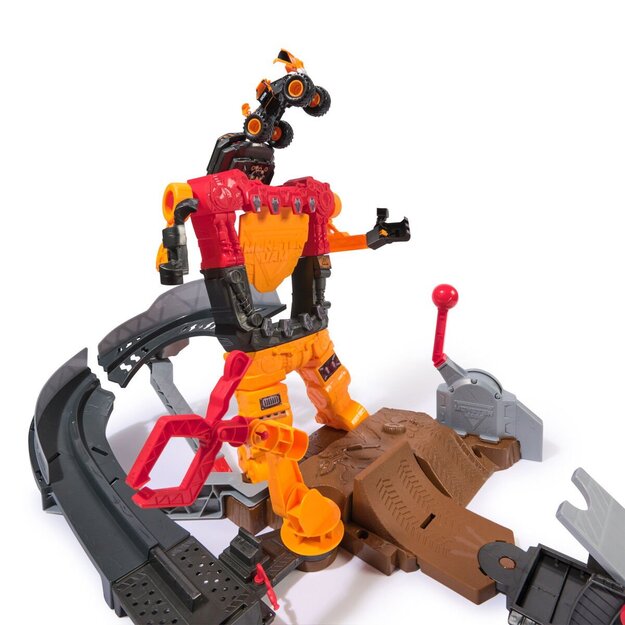 Monster Jam - 1:64 Smash & Bash Smashbot Playset (6072594)