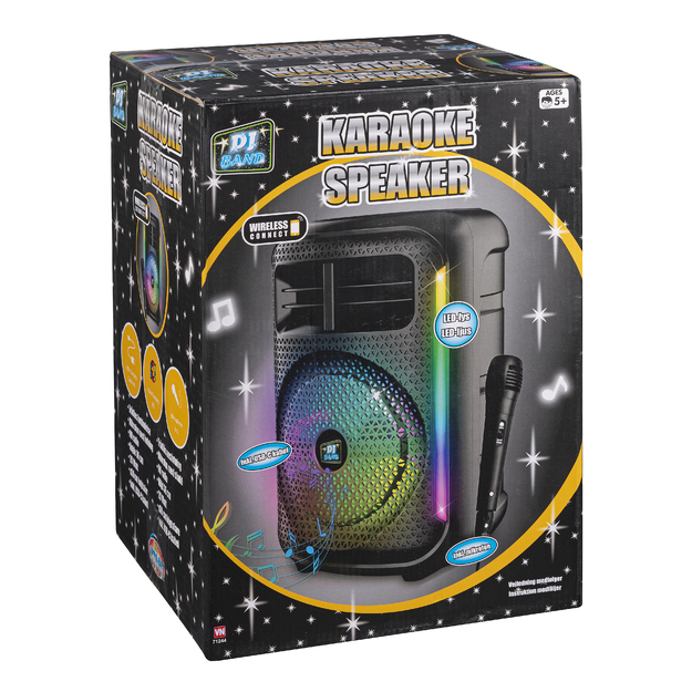 DJ Band - Karaoke Speaker with Microphone (71244)